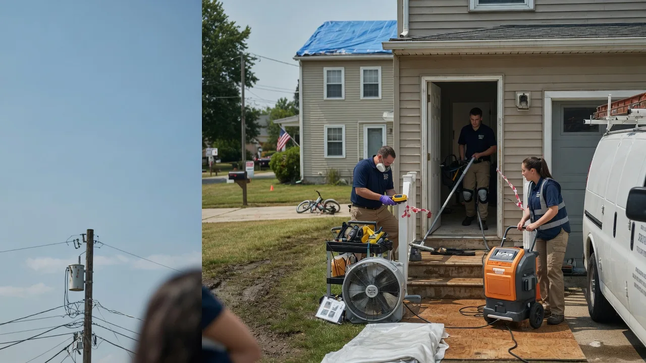 Water Damage Repair in Broad Top, PA near me